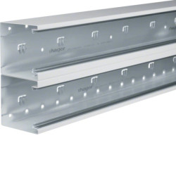 BRS Podstawa 100x210mm D dwukomorowa stalowa biała BRS1002101D9010 /2m/