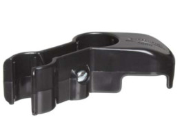 Uchwyt ścienny, Czarny, PP, 102mm, Śruba