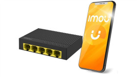 Switch Imou 5-Portowy Sg105c Plastikowa Obudowa