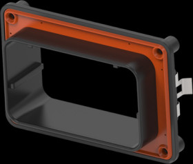 Mounting frame, black, DRBF-1B