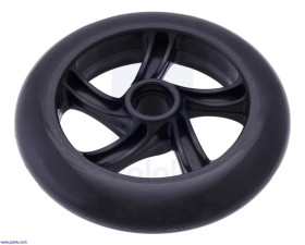 Pololu Scooter/Skate Wheel 144×29mm - Black