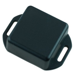 1551PFLBK Hammond Miniature Black ABS Flanged Enclosure 40 x 40 x 20mm