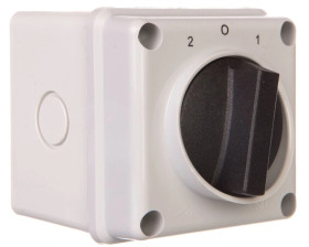 Łącznik Krzywkowy Łuk E12-73 IP65 2-0-1 sieć-agregat 921273