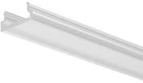 Klosz do modułu do taśmy LED, biały opal, 2,5m, Häfele Lighting OneCable, 83368335