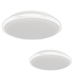 Plafon TERMA WHITE 18W LED IP44 Ø280 mm ML6401 Milagro