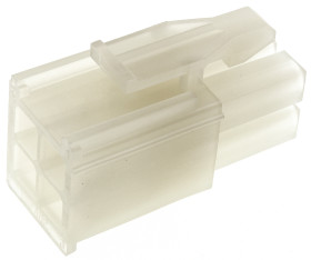 Obudowa złącza 4-pinowe 2-rzędowe raster: 4.14mm TE Connectivity Męski Montaż na kablu Mini-Universal MATE-N-LOK Złącze