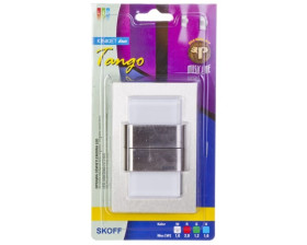 Oprawa ścienna KINKIET DUO TANGO LED Light 10 V DC 1,6 W IP 20 6500 K szlif Inox