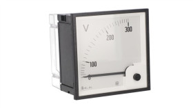 Woltomierz Ac 96X96 Pomiar Bezp. 300V Rq96e An35ddc300