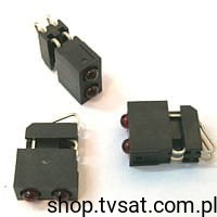 26-43.0054000 Double LED 3mm Red in Case SMD GROTE&amp;HART