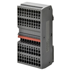 Kostka zaciskowa na szynie DIN Omron 26 → 12AWGŚruba XW6T 24A 800 V