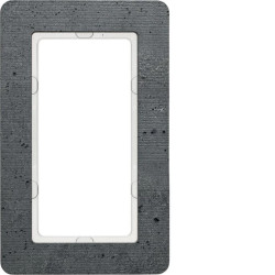 KNX Q.7 Ramka z dużym wycięciem beton 13096020