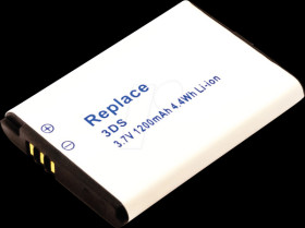 30463 Battery for Nintendo 3DS, Li-Ion, 1200 mAh
