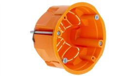 Puszka Instalacyjna Podtynkowa Do Nidy Fi:60Mm (68X46mm) Ip30 Z Wkrętami...
