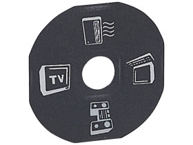 SISTENA LIFE Piktogramy do klawiszy podświetlanych z kwadratowym okienkiem 775800 LEGRAND