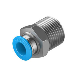 FESTO 153006 Straight piece Pipe dia 8mm Thread size R3/8