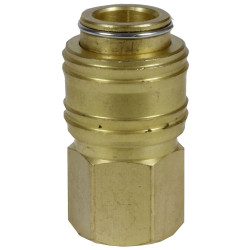 Einhell 4139206 Quick-Fit Connector Solid Brass 1/4&quot; Female Thread