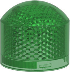 Led flashlight element, green, 24 V AC/DC, IP66, XVB7L63
