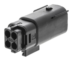 Obudowa złącza 4-pinowe 2-rzędowe raster: 5.84mm Molex Męski Montaż na kablu MX150L Wtyk MX150L 4 do obwodu