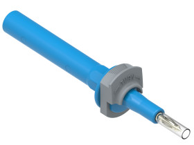 Próbnik, typ końcówki: Wąski, rozmiar: 4mm, 1kV, 20A, Niebieski