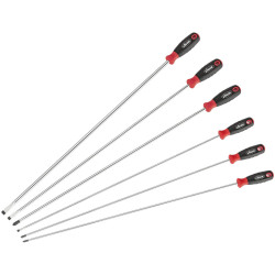 Vigor V4432/6 screwdriver set slot/Phillips assorted sizes 6 pieces