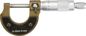 Mikrometr analogowy 0-25mm długość 135mm dokałdność +/-0,01mm 31C629