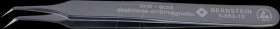 5-852-13 SMD tweezers, 40° angled, very pointed, 110 mm, ESD