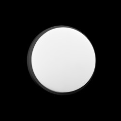 Oprawa elewacyjna AGAT LED 10W czarna 800lm IP54 4K AD-OP-6111BLPM4 Orno