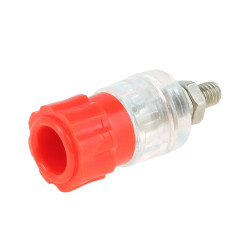 Gniazdo laboratoryjne typ III, transparent czerwone