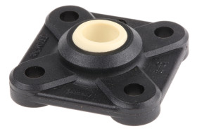 Zespół łożyskowy średnica wew 8mm Oprawa łożyskowa kołnierzowa liczba otworów 4 Igus rozmiar otworu 4,3mm