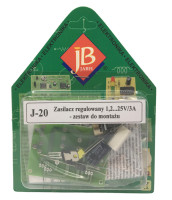 KIT620 Zasilacz regulowany 1-25V/3A (Kompletny zestaw) J-20, J-020