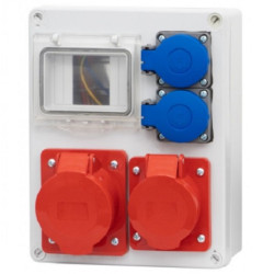 Rozdz 4xS Gn.32/5x2 230Vx2 IP44 F.ELEKTRO F3.0071