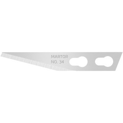 Martor 34.5 Blade Graphic Blade No. 34 Pack of 10 in Magazine