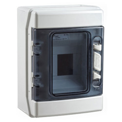 Garo GCUT4 4 Module 1 Row Plastic Enclosure IP65