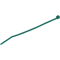 HellermannTyton 116-01815 Inside Serrated Cable Tie Green 2.5mmx100mm (100pcs)