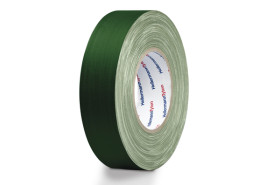 Taśma tkaninowa Zielony szerokość: 50mm grubość: 0.31mm długość: 50m Bawełna HellermannTyton