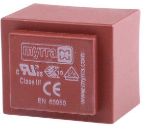 Transformator do druku 2 x 12V ac 230V ac 2 wyjścia THT 2VA