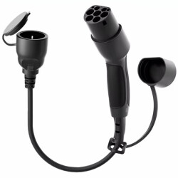 Adapter Do Stacji Ładowania EV, Akyga AK-SC-E28 Type2 Schuko 16A 30cm