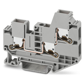 Blok zacisków przelotowych Phoenix Contact poziomy: Pojedynczy 20 → 8AWGWciskane XTV 6-TWIN 1 kV