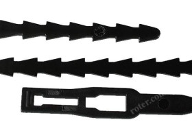 OPASKA OTWIERALNA ST-170/5.4mm CZARNA 100 SZT.