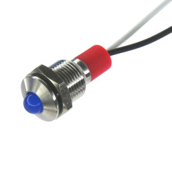 Panel LED 240V, niebieska 10mm LED Wyprowadzenia CML Innovative Technologies