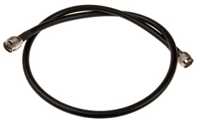 Kabel koncentryczny złącze A N Type złacze B N Type długość 1m typ kabla RG213 Z zakończeniem