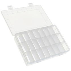 Organizer 24 przegr. 19,5x13x3,6 cm OR3, Pojemnik, wyciągane przegródki