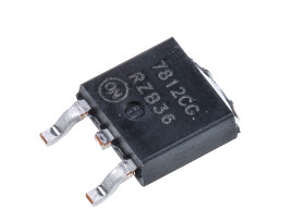 Regulator napięcia 12 V DPAK Montaż powierzchniowy wyjścia: 1 Stałe MC7812CDTRKG