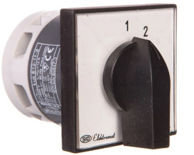 Łącznik krzywkowy schodowy 1-2 3P 12A IP65 Łuk E12-11-2 921288