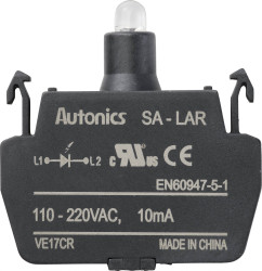 TRU COMPONENTS SA-LAR Element LED czerwony 110 V, 240 V 1 szt.