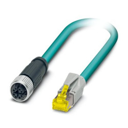 Kabel Ethernet Cat6a długość 1m Z zakończeniem Phoenix Contact Poliuretan