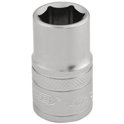 Draper Expert 16604 1/2&quot; Sq. Dr. 6 Point Metric Socket (14mm)