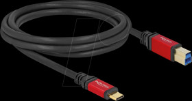80613 USB 3.0 cable, C plug to B plug, 2 m