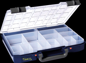 143615 Compartment box, CarryLite 55, 337 x 57 x 278 mm, 16 inserts