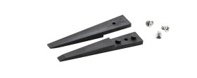 Końcówki do pincet dł. całkowita 40 mm ideal-tek Carbon Fibre
